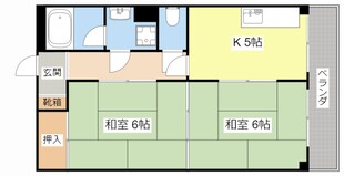 市兵衛第1ビルの物件間取画像